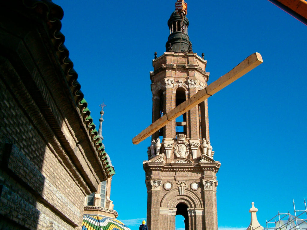 Madera Pino Soria El Pilar de Zaragoza
