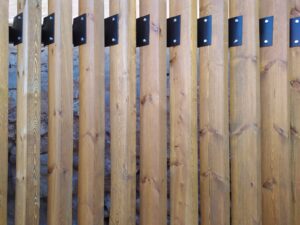 Lamas de madera pino Soria para exterior