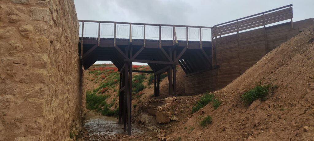puente de la puerta del mercado de almazan